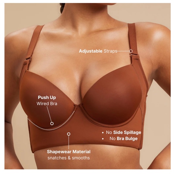 NEW ADJUSTABLE WIRED PUSH UP BRA - Picture 1 of 5